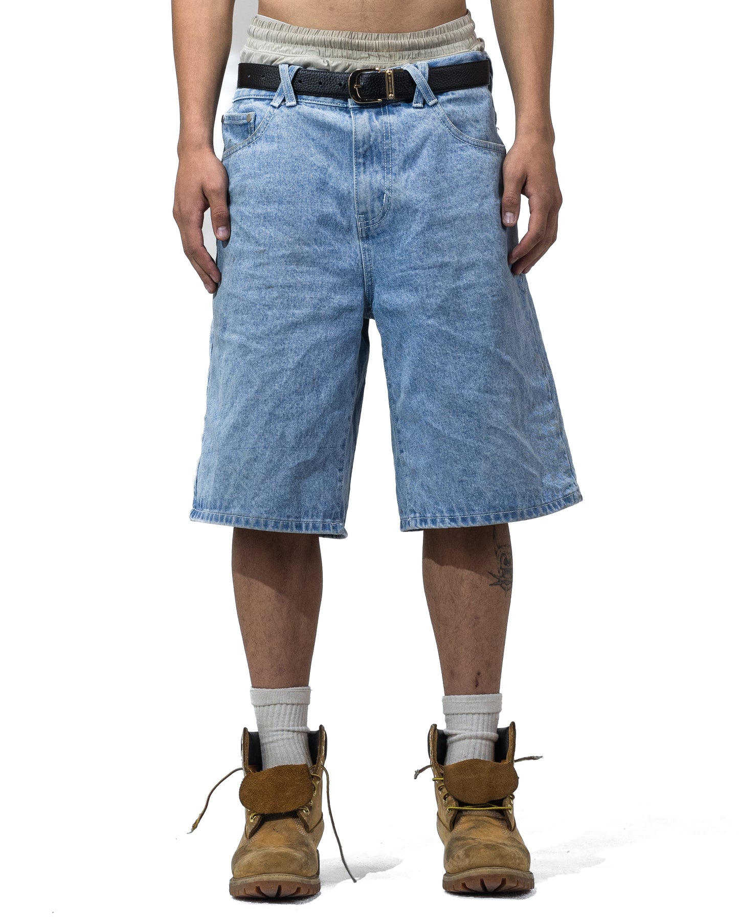 Logo Oversized Jorts (Orchid)