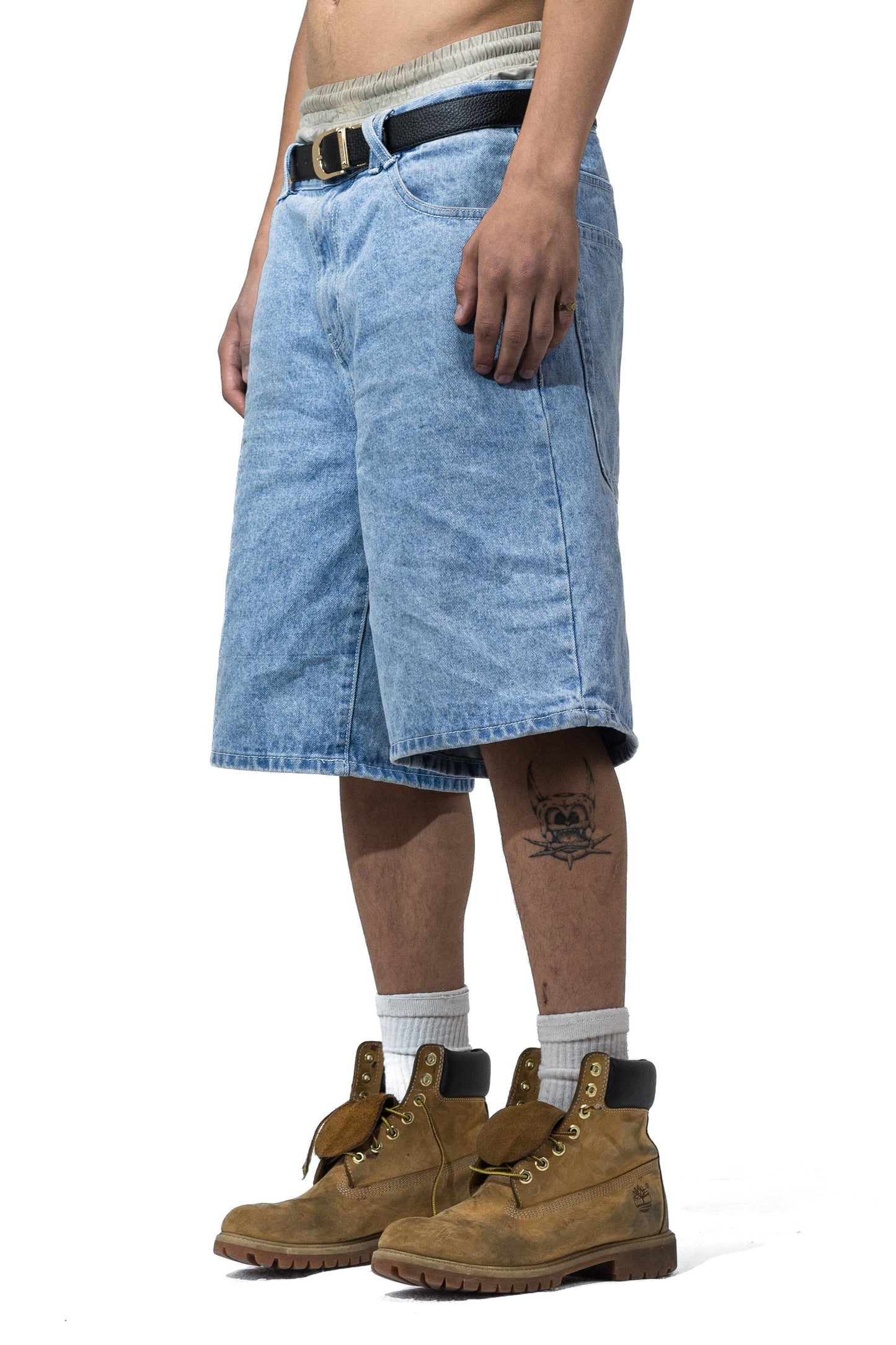 Logo Oversized Jorts (Orchid)