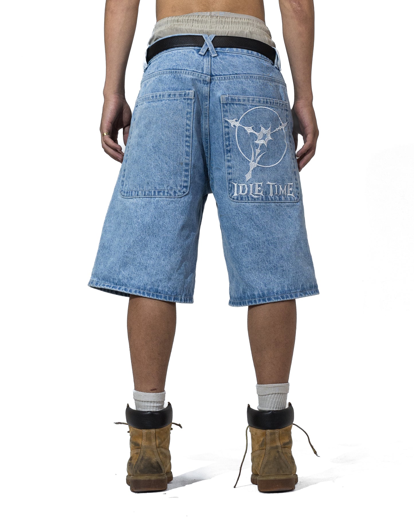 Logo Oversized Jorts (Orchid)